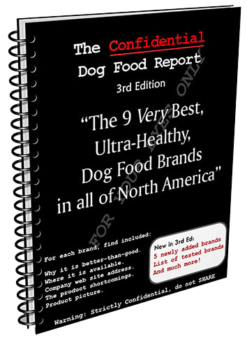 Confidential dog food report 