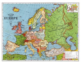 Europe map 