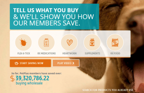 Pet plus Membership save on Vet bills