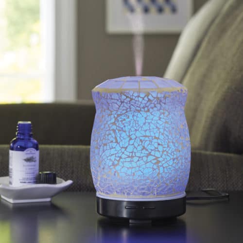 Oil diffuser for essential oils