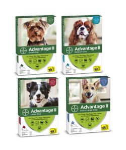 Advantage II Flea and Tick drop on for dogs 