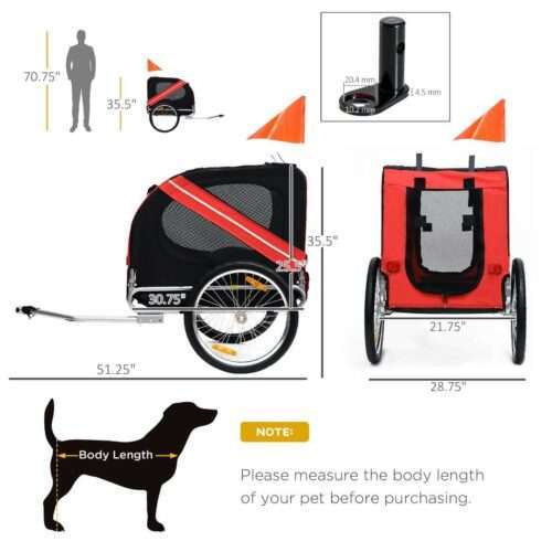 Dog bike Trailers the best way to go with your dog for a bike ride 