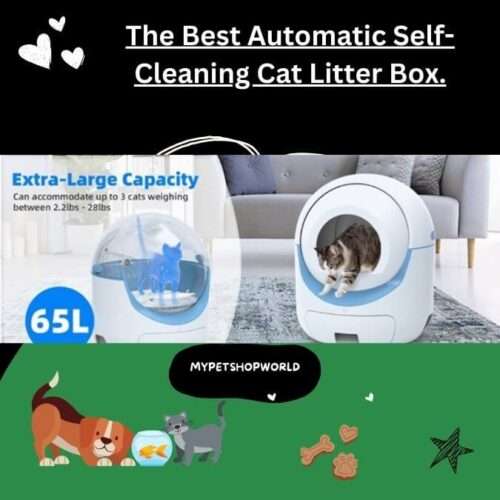 My Pet Shop World Online You are here: Home / Home The Best Automatic Self-Cleaning Cat Litter Box.